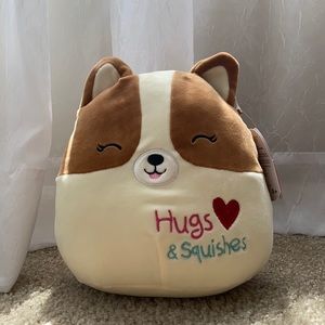 Squishmallow 8in Corgi Regina
